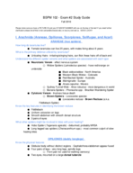 BSPM Study Guide #2