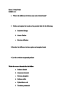 CHEM 1211; Exam 2