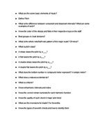 Music Theory Study Guide Unit 1 and 2