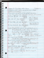Quantitative Analysis Week 9 Notes