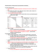 Chem 101 Exam 1 Notes & Study Guide