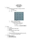 Christensen SES 100 Fall 2016 - Week 9 Notes