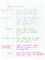 Web Media Design Week 8 Vocabulary