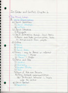 In Order and Conflict Chapter 2 Notes