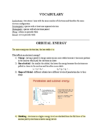 Chem127 Class Notes - Week 4