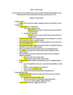 HS 331: Chapter 5-8 Exam Material