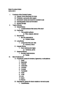 BIO121 Week 8 Lecture Notes