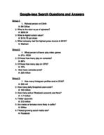 Google-less search notes