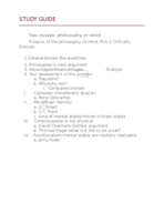 Essay study guide