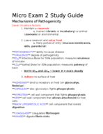 Microbiology Exam 2 Study Guide