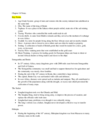 Chapter 18 Notes