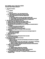 Bio 97 Lecture 14 10/5/2016