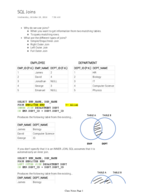 SQL Joins