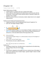 Physics: First half of Chapter 10