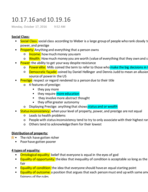Sociology 110: Exam 2 Notes