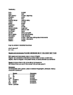 Italian notes set 3