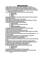 ANTHRO33: What to study for Midterm