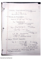 Activity notes