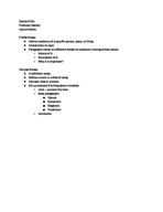 ENGL 1a Week 3-4 Notes, Professor Ballard
