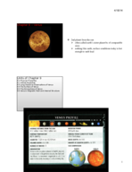Frontiers in Astronomy- Week 8