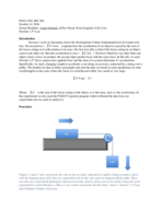 Lab 4: Work Power and Energy