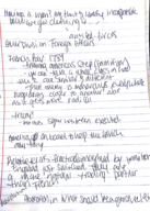 History week 9 notes