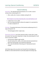 PSYC101, Week 9, Learning: Operant Conditioning