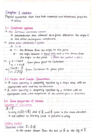 Physics 201 Chapter 3 Textbook notes