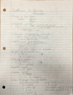 Math 1150 Midterm 2 Study Guide