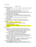 AC 210 unit 1 notes