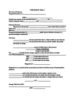 Study Guide for Exam 2