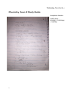 Exam 2 study guide