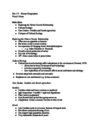 Geo 171 - Human Geography Week 9 Notes