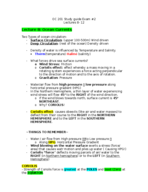 Oceanography study guide