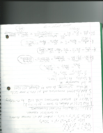 Algebra Week 9 Notes 