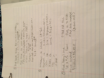 Class Notes
