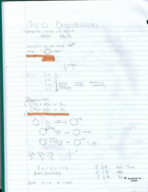 Organic Chemistry 127 Chapter 10 notes