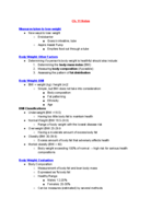 Nutrition Notes - Ch. 11
