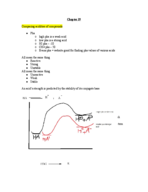 Chapter 19 and 20 notes