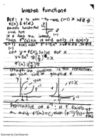 Inverse Functions