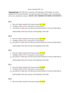 Exam 2 material (Immunology)