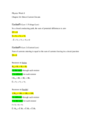 Physics 2 for Engineering Week 8