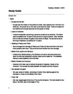 Study Guide