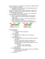 CH 105 Chapters 7-9 Study Guide