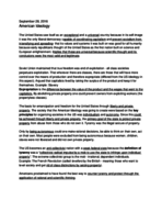 HIST 1015W, Week 4 Notes