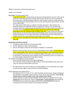 CES210: Chapter 16 Notes 