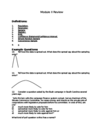 STA 210 Exam 2 study guide