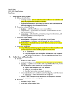 Final Study Guide