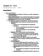 Chapter 15 Notes 11/2
