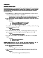 Intermediate Spanish 2020 Week 12 Notes